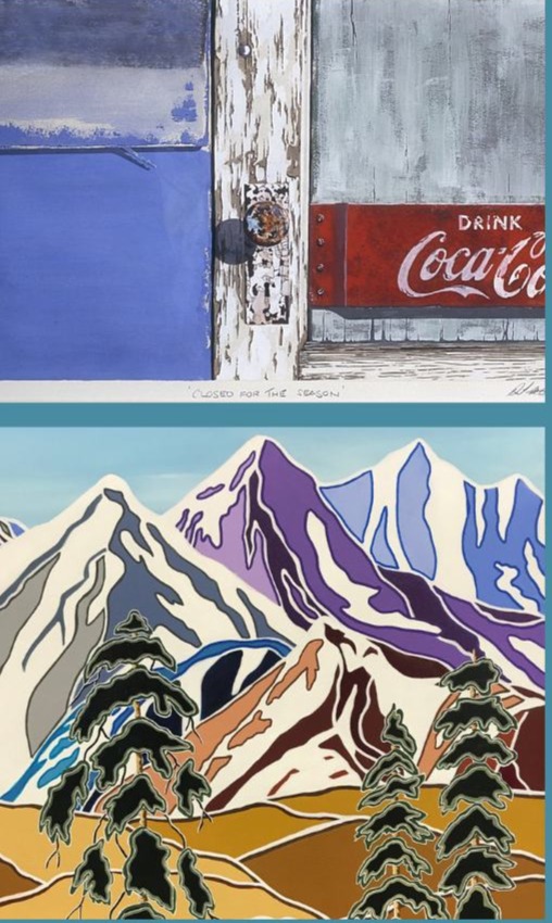 meet the artist March 2025 Brent McGillivray and Maureen Bennett